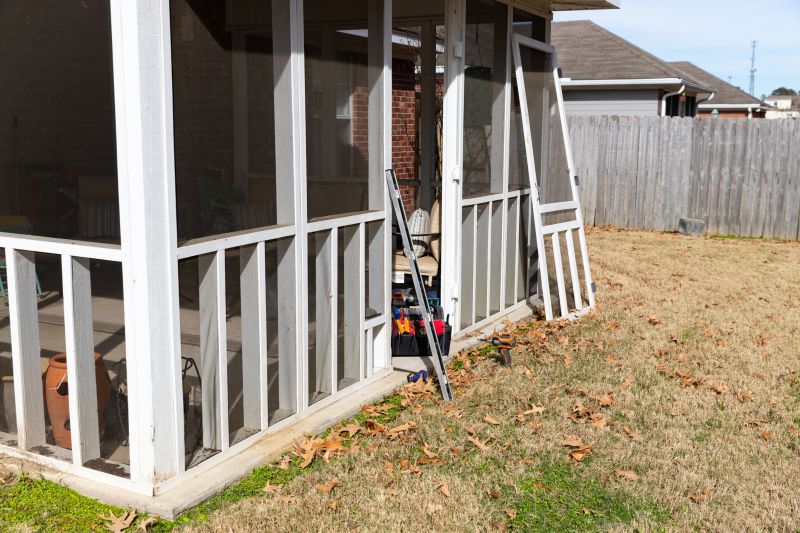 Enclosed Patio detail